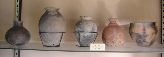 地蔵田遺跡から出土した縄文時代の壺型土器